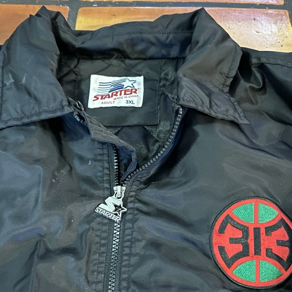 Detroit Pistons Starter x Ty Mopkins Mr. Alan's Exclusive Size 3XL Jacket FLAW